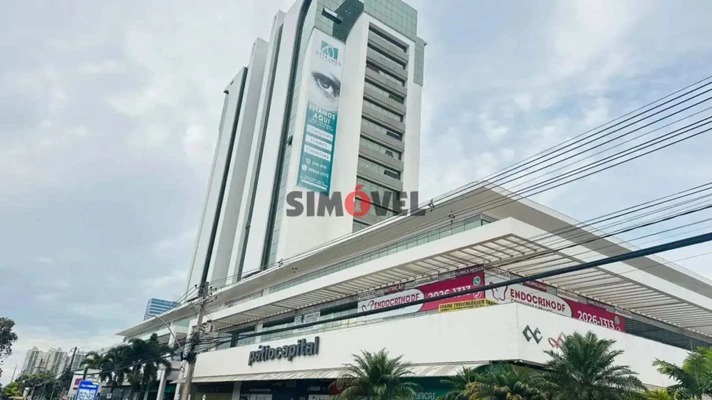 Ao lado do Taguatinga ShoppingSala Comercial com::: Armário:: Banheiro:: Piso Ce...