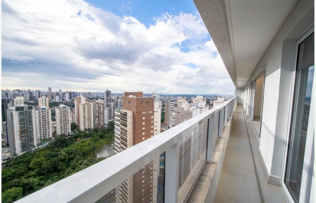 Apartamento de alto padrão na Avenida H, no Jardim Goiás, em Goiânia, com vista ...