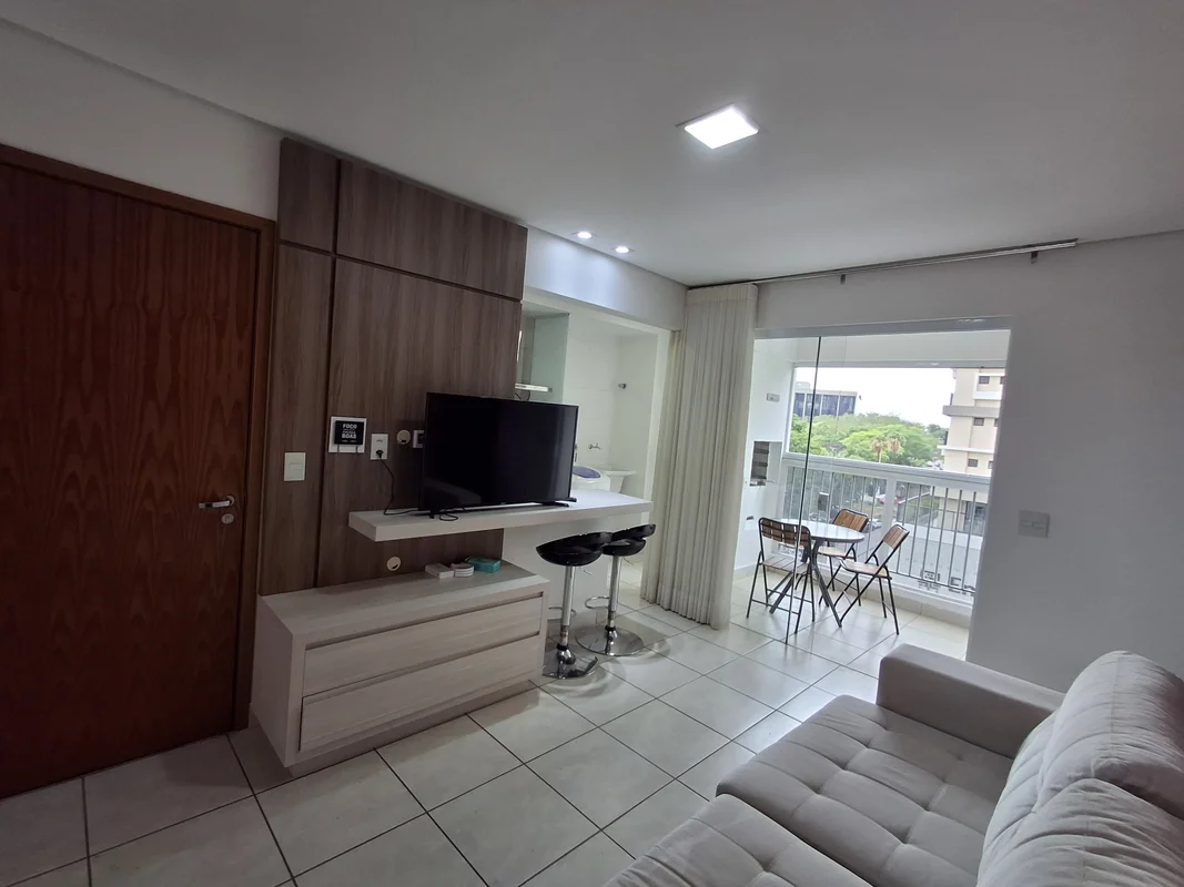 Apartamento para aluguel no Edifício Winner Sports Life, com mobília completa e ...