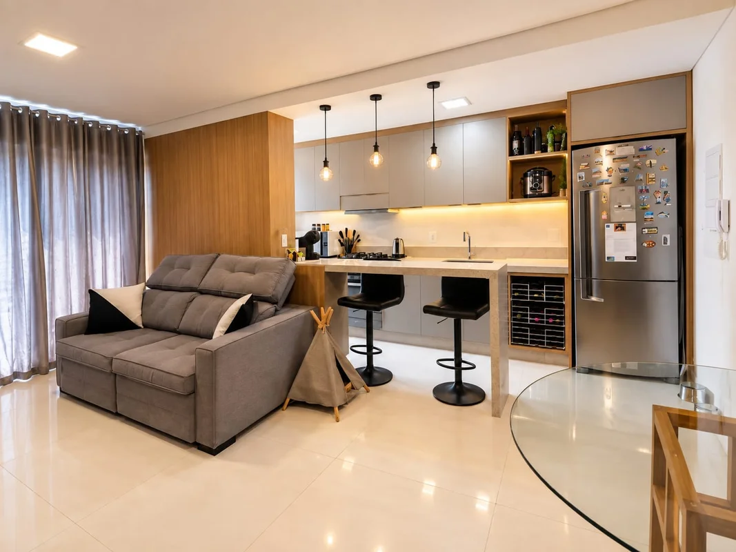 Apartamento à venda no Park Sul, em Brasília, com 64 m², 2 quartos, sendo 1 suít...