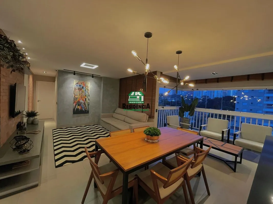 Residencial Flampark MOBILIADO - 3 suítes plenas sendo uma com closet e cama Que...