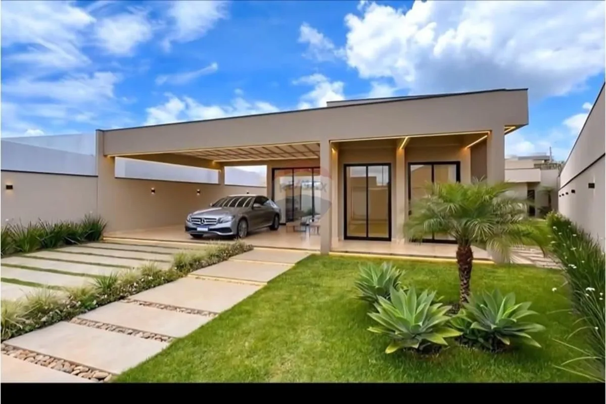 Casa Térrea Moderna 4 suítes Condomínio Alto da Boa Vista (Sobradinho)Recém-cons...