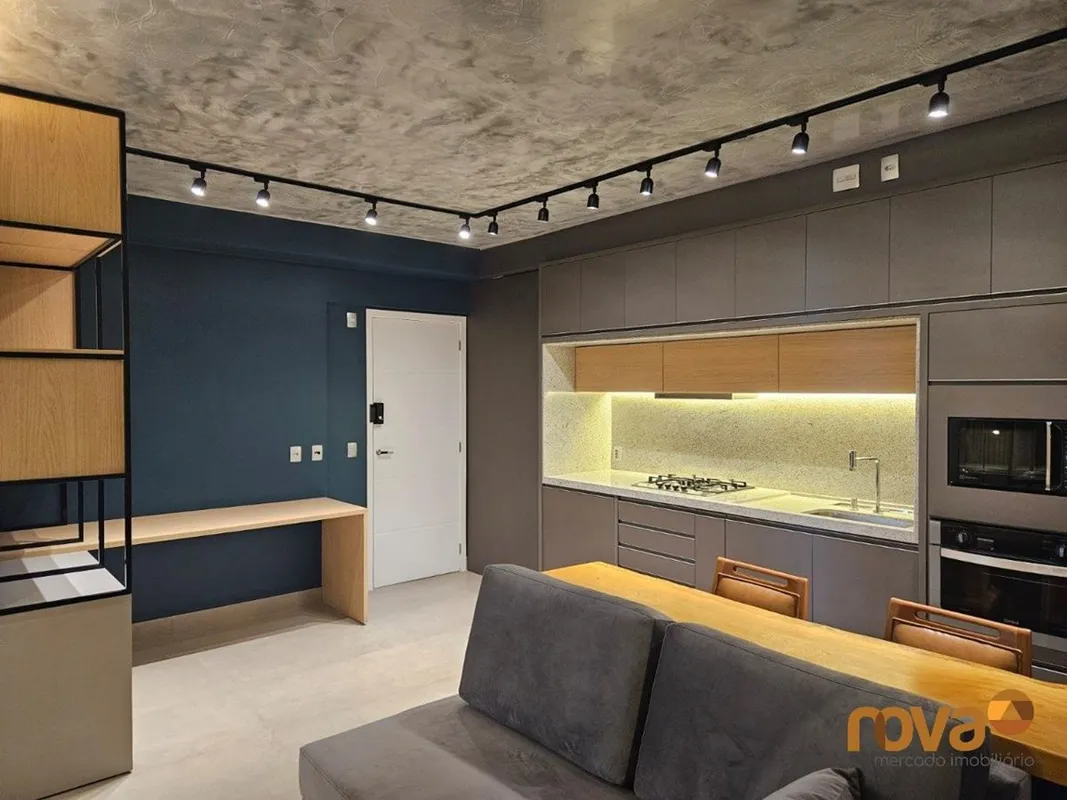 Apartamento Loft mobiliado no Setor Oeste, Reidencial ID Vida Urbana, Com projet...