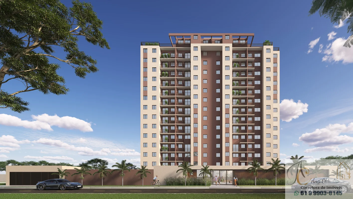 Seu apartamento de 3 quartos, com suíte, a poucos minutos de Águas Claras!Conheç...
