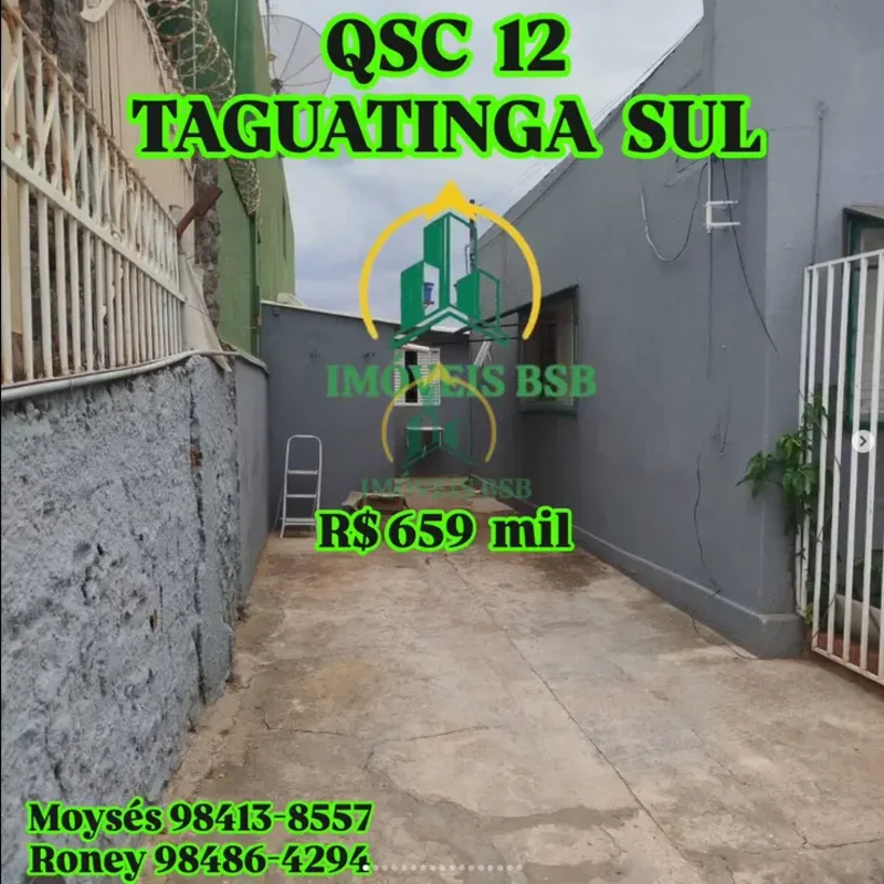 OPORTUNIDADE DE INVESTIMENTO COM RENDA IMEDIATA NA QSC 12 – TAGUATINGA SUL!Valor...