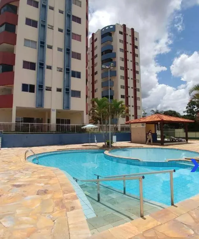 Apartamento Mobiliado à Venda em Caldas Novas – 2 Quartos, Suíte e Lazer Complet...