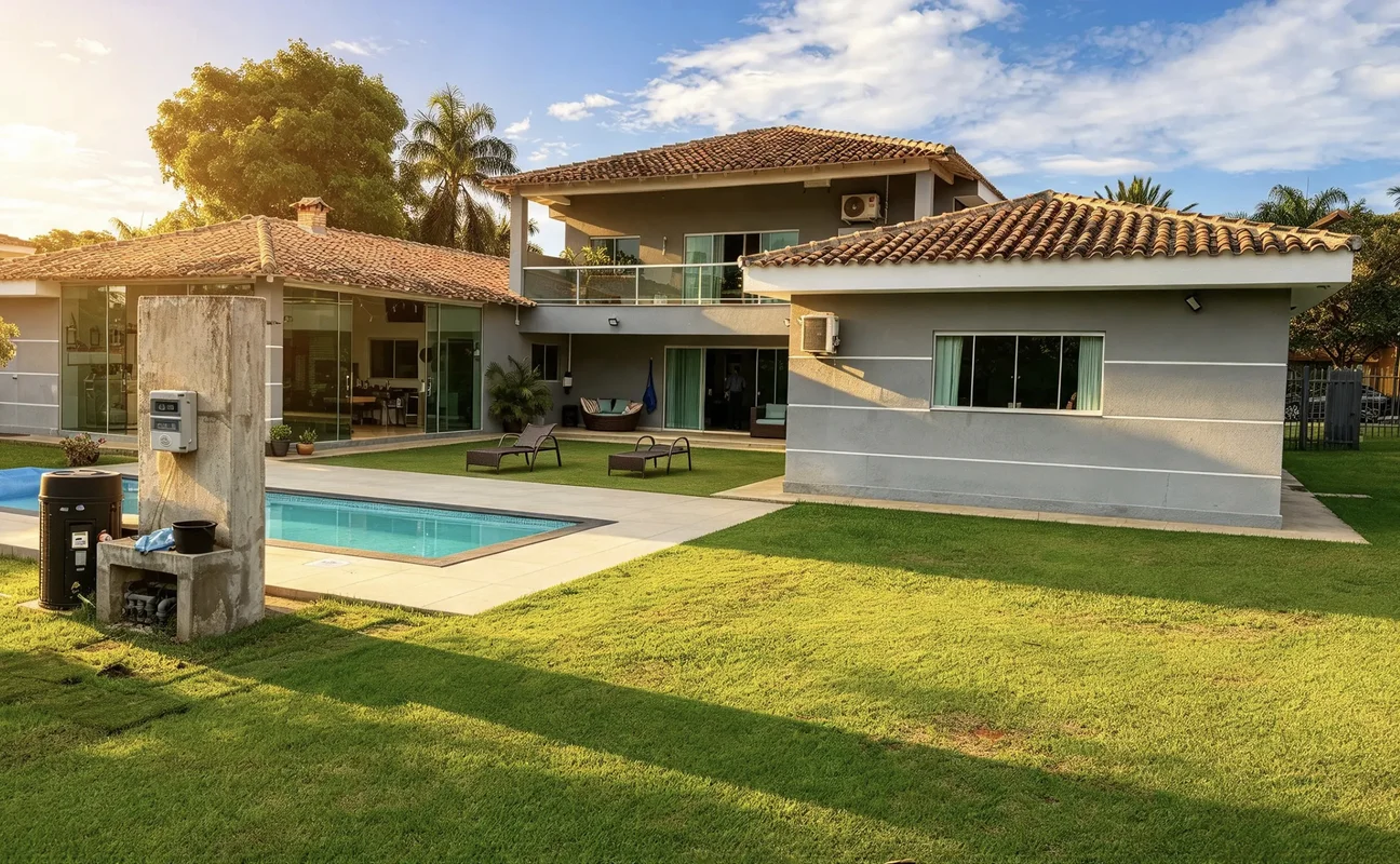 Casa de Alto Padrão em Condomínio Fechado | Park Way (SMPW Quadra 17)Excelente r...