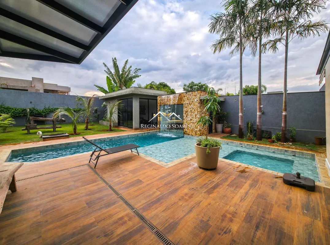 CASA TÉRREA DE ALTO PADRÃO | 514 m² | TECNOLOGIA, CONFORTO E LAZER COMPLETOUma r...
