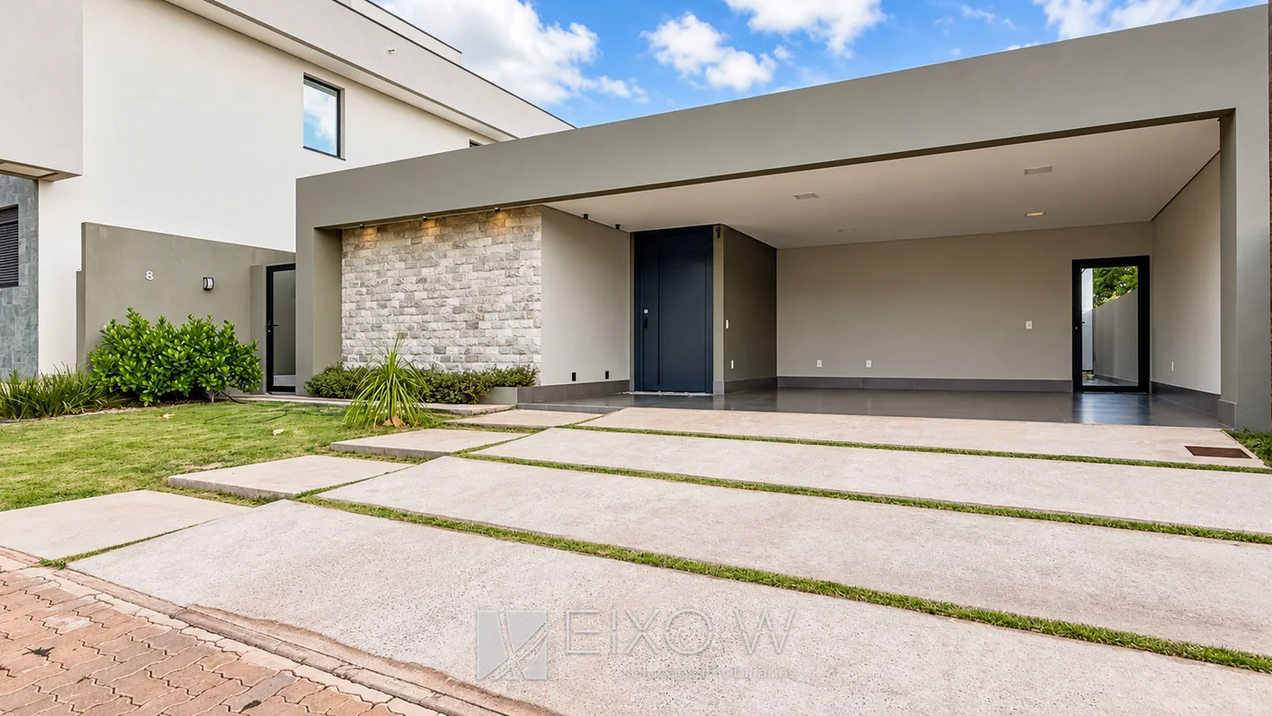 Eixo W Imobiliária vende:Casa térrea no Condomínio Imperial, Rua 5, Altiplano Le...