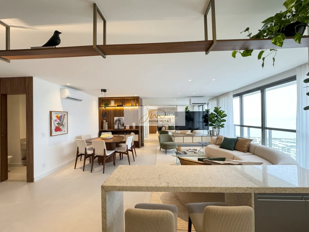 VILLA BIANCO PARK SUL | UNIDADE DECORADA À VENDA (126 m²) COM 3 SUÍTES E 3 VAGAS...