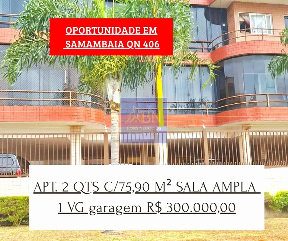Espaçoso apto de 2 qts com 75,90 m desocupado. Aceita financiamento e FGTS. Exce...