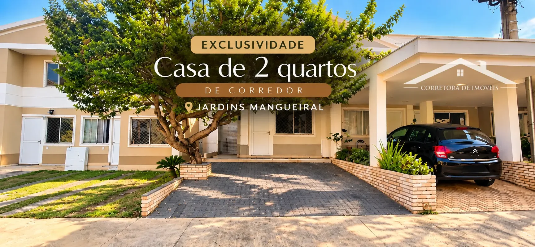  OPORTUNIDADE NO JARDINS MANGUEIRAL – QC-13 no valor R$570.000,00CASA DE 2 QUART...