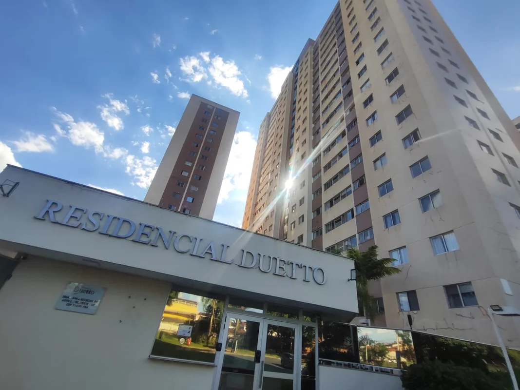 Residencial duetto Guará - Apartamento 2 quartos sendo uma suíte, Nascente Andar...