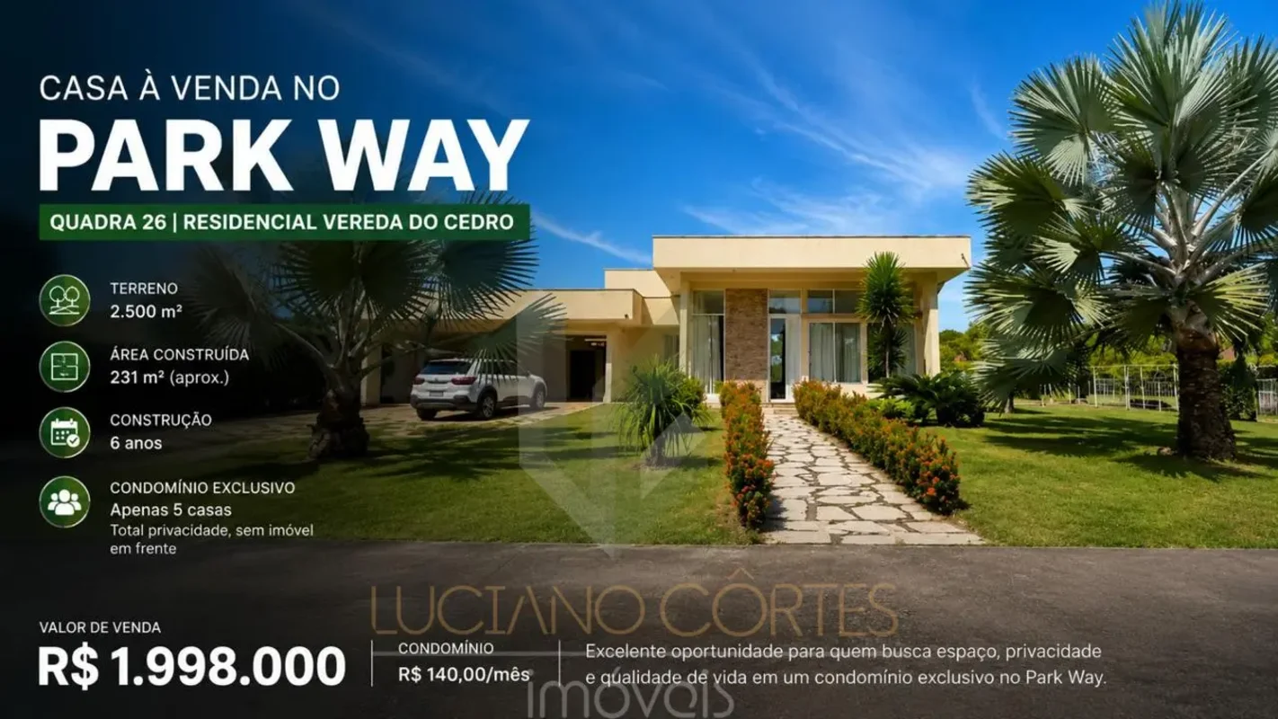 Descubra o conforto e o estilo de viver em uma charmosa casa no SMPW Quadra 26, ...