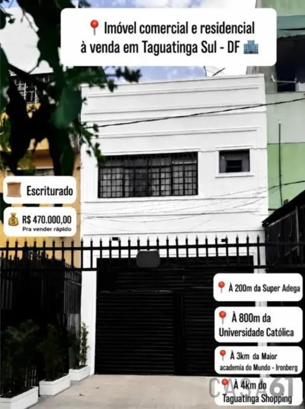 IMÓVEL MISTO COMERCIAL E RESIDENCIAL | ALTO POTENCIAL DE RENDAExcelente oportuni...