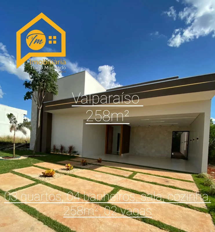 CASA ESPETACULAR À VENDA NO RESIDENCIAL BOTÂNICO - VALPARAÍSO!Imagine viver em u...