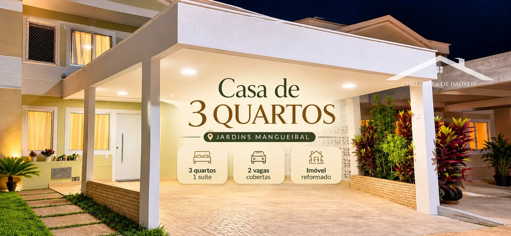 CASA REFORMADA À VENDA – JARDINS MANGUEIRAL | QC-05R$ 779.000,00Conforto, sofist...