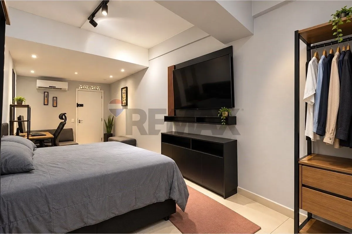 KITNET À VENDA NA CLN 406 NORTE MOBILIADA, PORTEIRA FECHADA E COM POTENCIAL DE R...