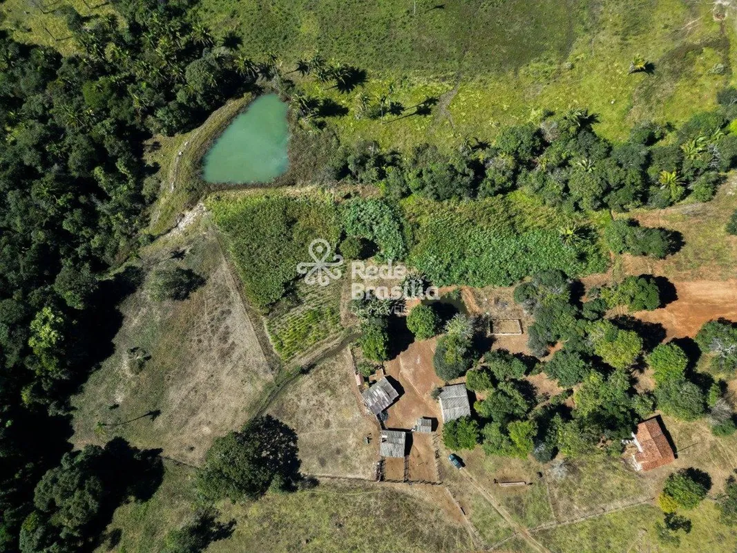 Porteira fechada a 78 km de Brasília: fazenda com água garantida, área formada e...