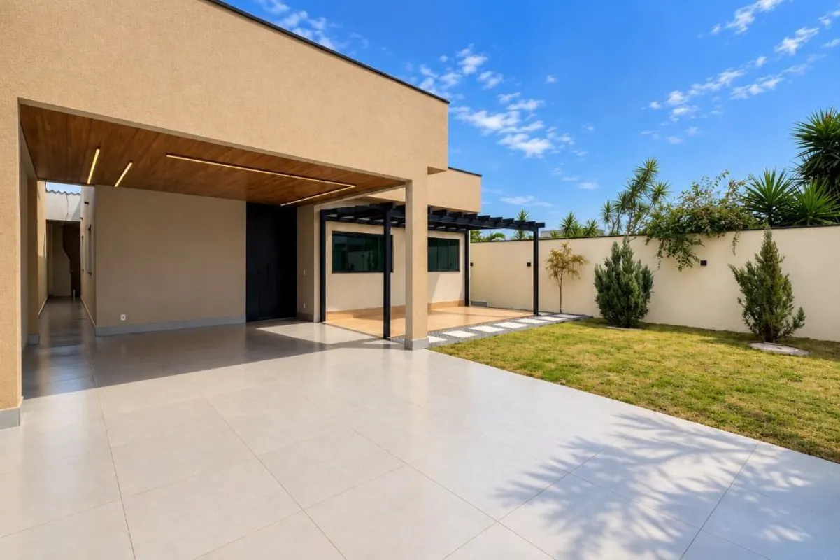 Condomínio Bosque Imperial / Ponte Alta - Casa nova, 3 quartos e área gourmet - ...