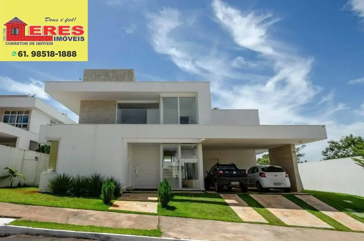 CASA À VENDA | CONDOMÍNIO RESIDENCIAL SANTA MÔNICA – JARDIM BOTÂNICO/DFExcelente...