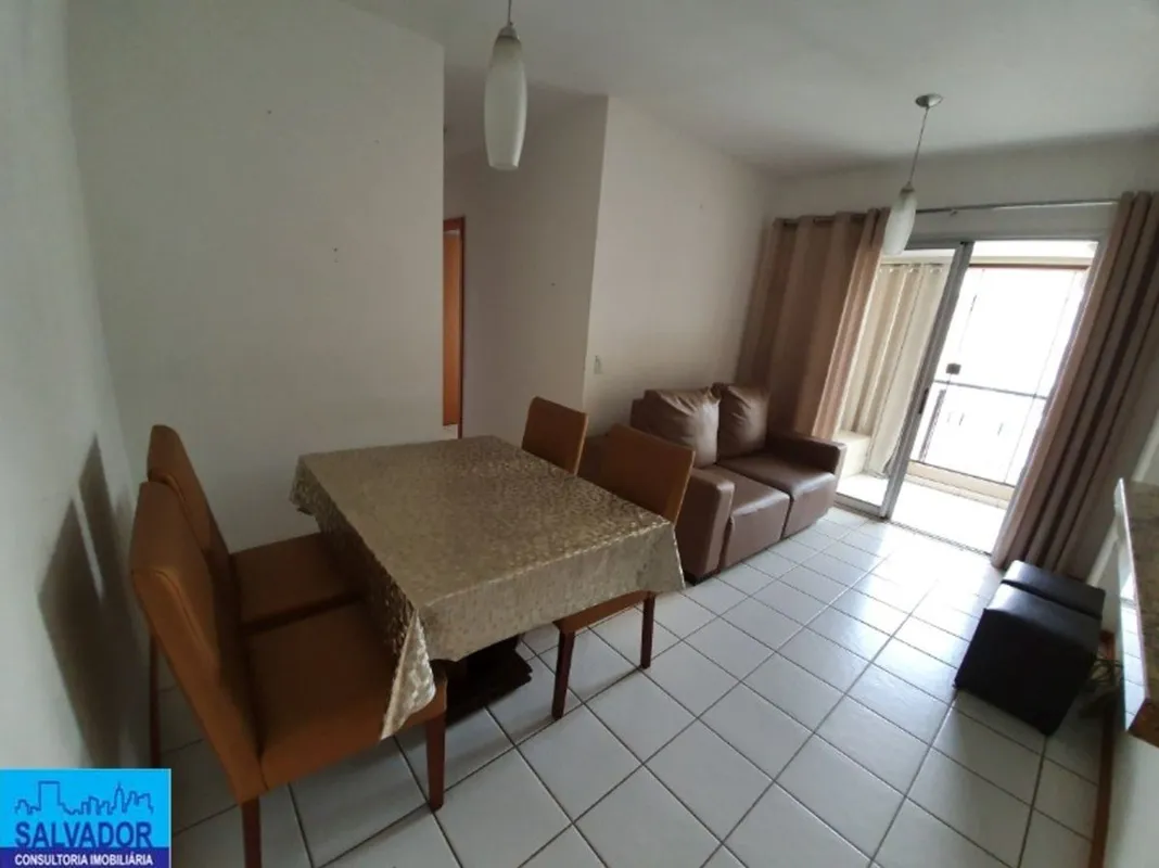 SALVADOR IMÓVEIS aluga: Lindo Sports Club Residencial completamente mobiliado!Ex...