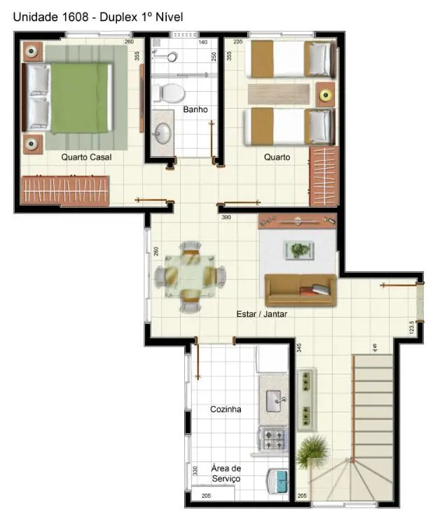 Aluga-se:Cobertura duplex com excelente acabamento.Localizado ao lado do metrô (...