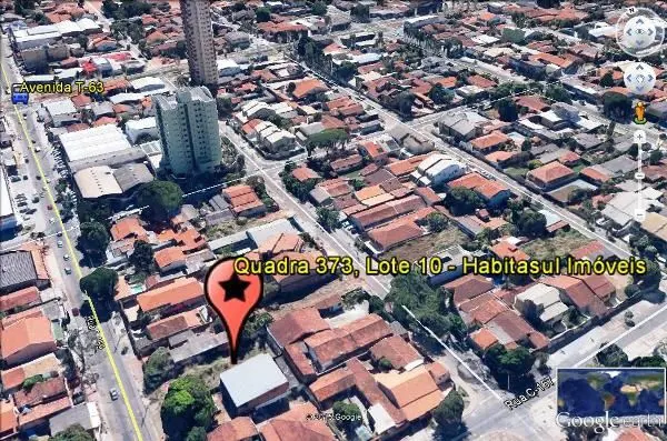  Lote com Área de 481m com: 13m de Frente e Fundos; 37m nas Laterais. Ótima loca...