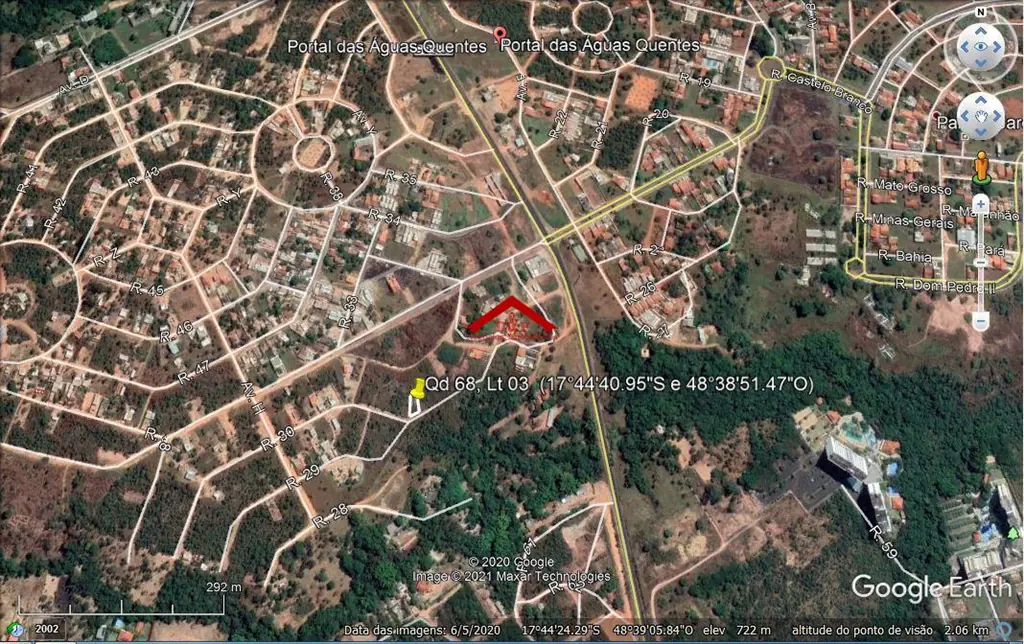 VENDE-SE EXCELENTE LOTE com 388m2, EM CALDAS NOVAS, por R$14 Mil.Vende-se um Lot...