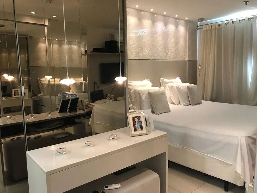 MARAVILHOSO FLAT BRISAS DO LAGO COM 66 M² DE AREA PRIVATIVA + GARAGEM ROTATIVA, ...