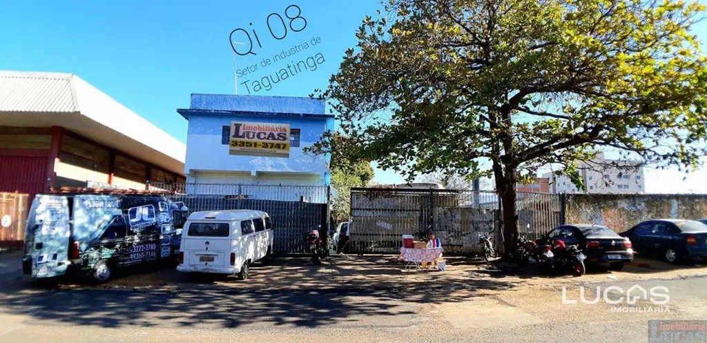 Terreno a venda no SETOR DE INDUSTRIAS DE TAGUATINGA - QI 08, medindo 20x35 = 70...