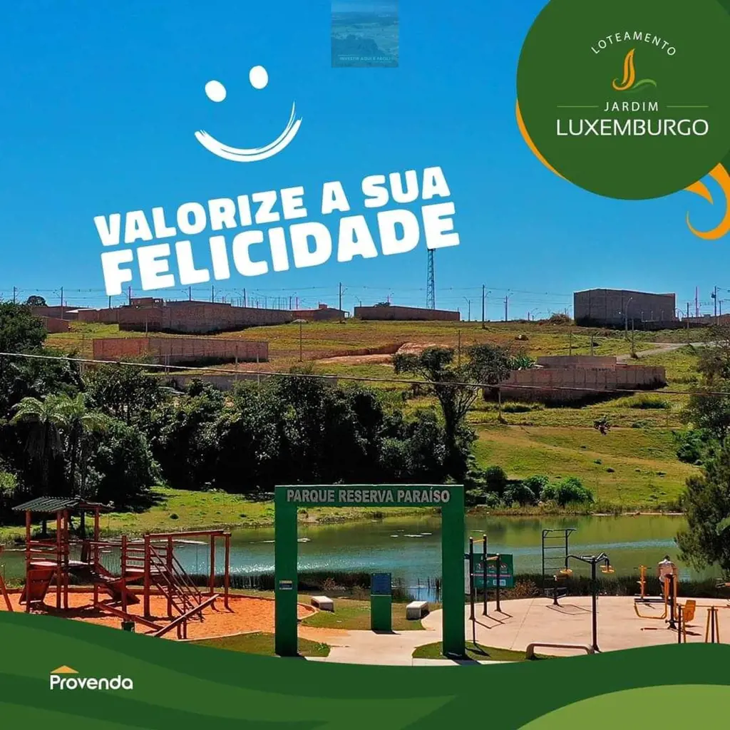 Venha morar no melhor condomínio fechado de lotes em Valparaíso de Goiás. Saia d...