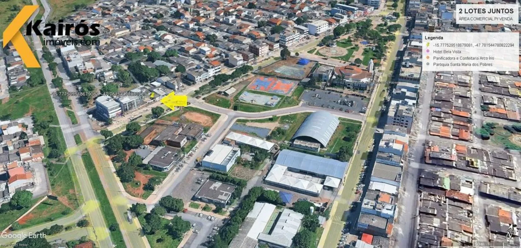 OPORTUNIDADE PARA INVESTIDORES E EMPREENDEDORES!Lote Comercial na Avenida Parano...