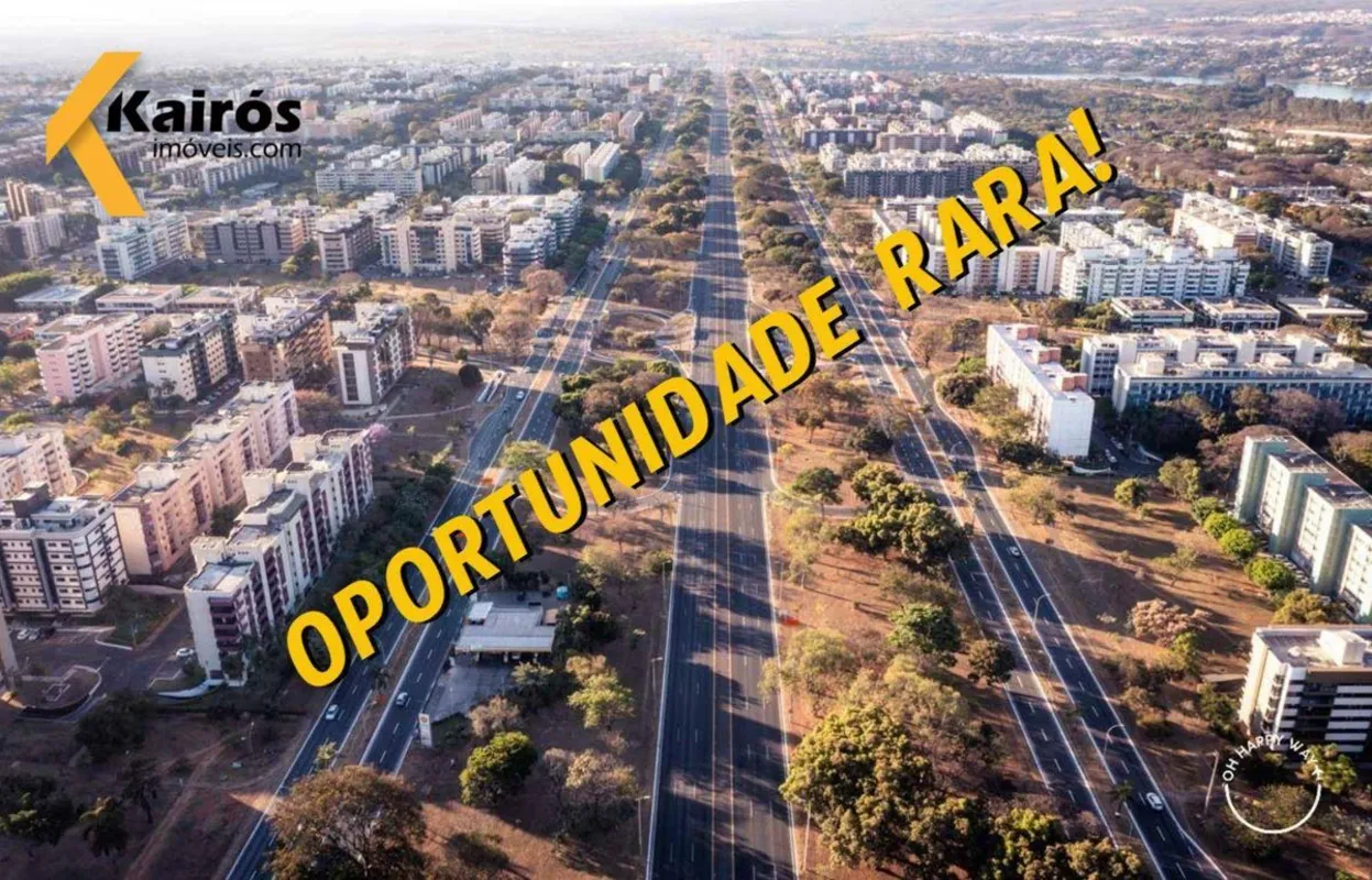 Terreno vazado com 15.000m², frente para Av. L2 Norte e fundos para L3 Norte.DES...