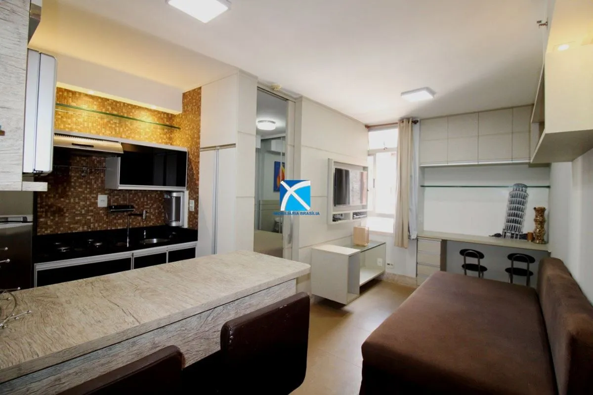 Quitinete para locação situada na SGCV LOTE 11 no Condomínio Edifício Park Estúd...