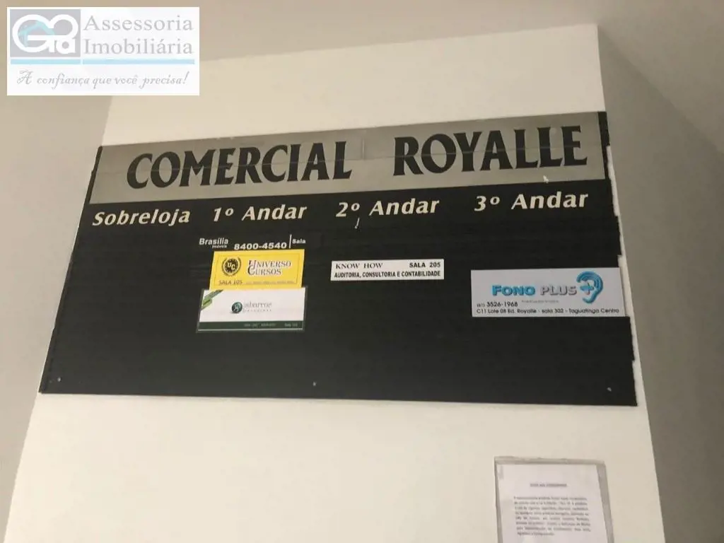 Excelente Sala!! No centro de Taguatinga a poucos metros do metro/praça do relóg...