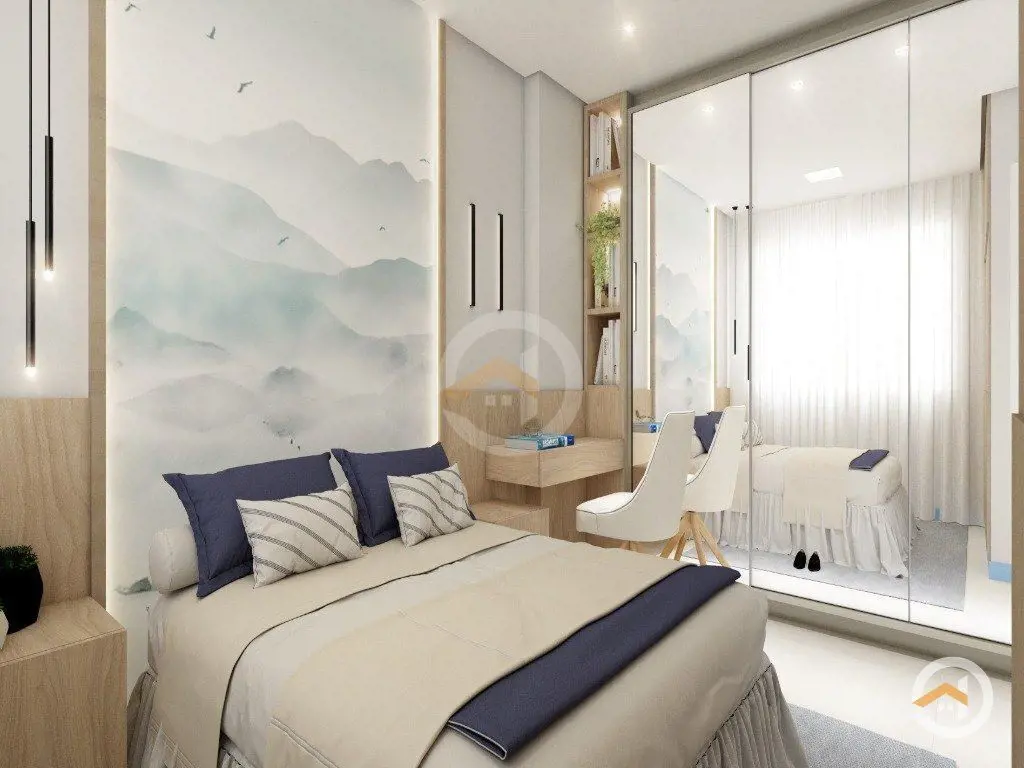  Apartemento de 3 quartos no Centro . Apartamentos de 2 e 3 quartos na planta no...