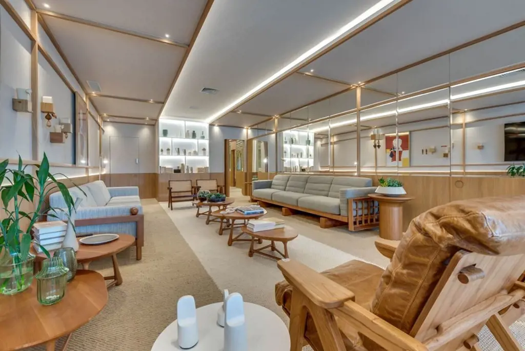 Apartamento mobiliado e decorado no melhor do Setor Bueno em um Opus Brava Desig...