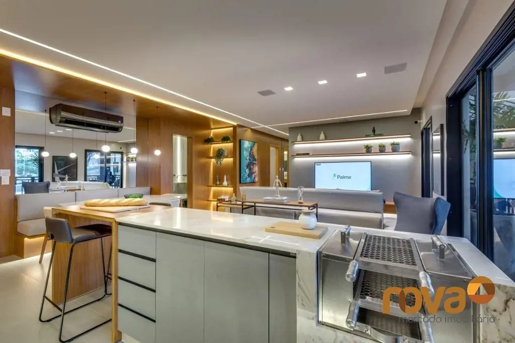 Apartamento 2 quartos com 2 suítes, no setor marista, nascente, andar alto, vara...