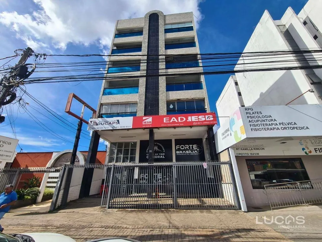 SALA - QSA 11 - TAGUATINGA SULExcelente sala comercial com varanda e banheiro so...