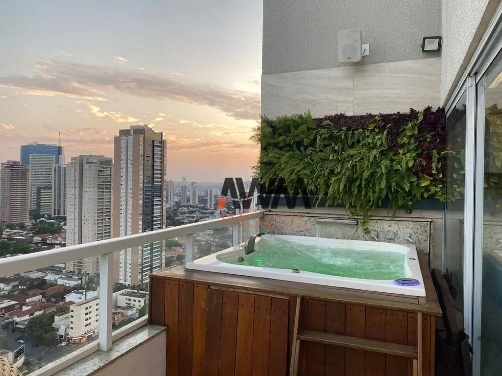 Cobertura Penthouse MOBILIADA mais charmosa do Setor Oeste- Goiânia. 2 quartos, ...