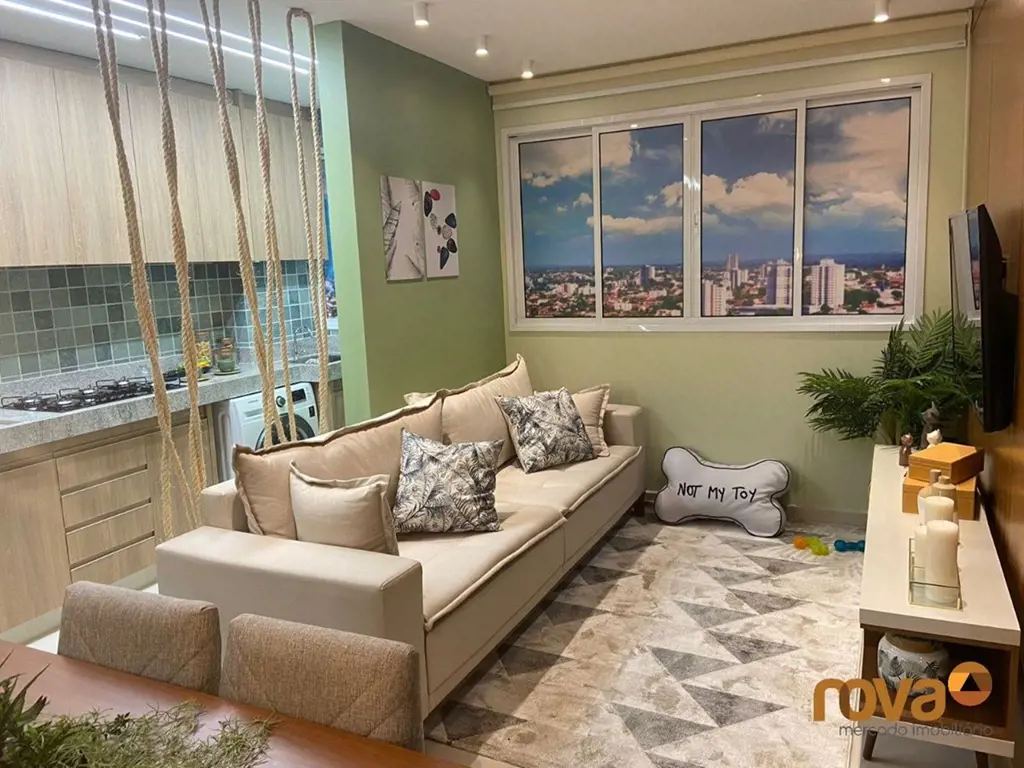 apartamento de 2 quartos com 1 suíte na Vila Rosa, nascente, vista livre, piso l...