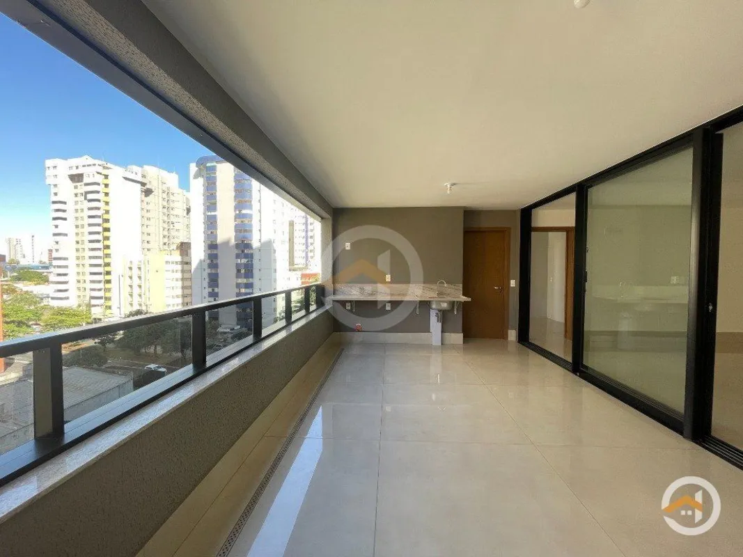 Apartamento com 3 quartos, sendo 3 suítes à venda no Setor Oeste com varanda gou...