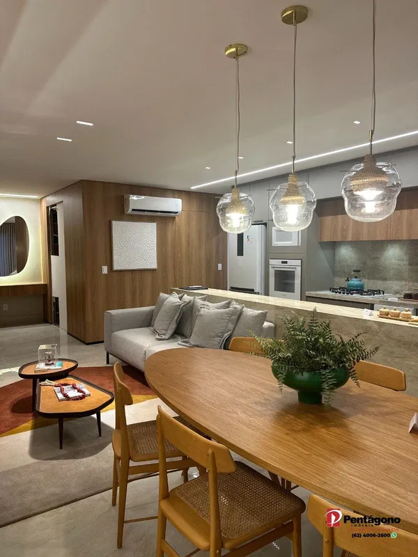 Este incrível apartamento de 135m² no Maestro Residenza no Setor Oeste, oferece ...