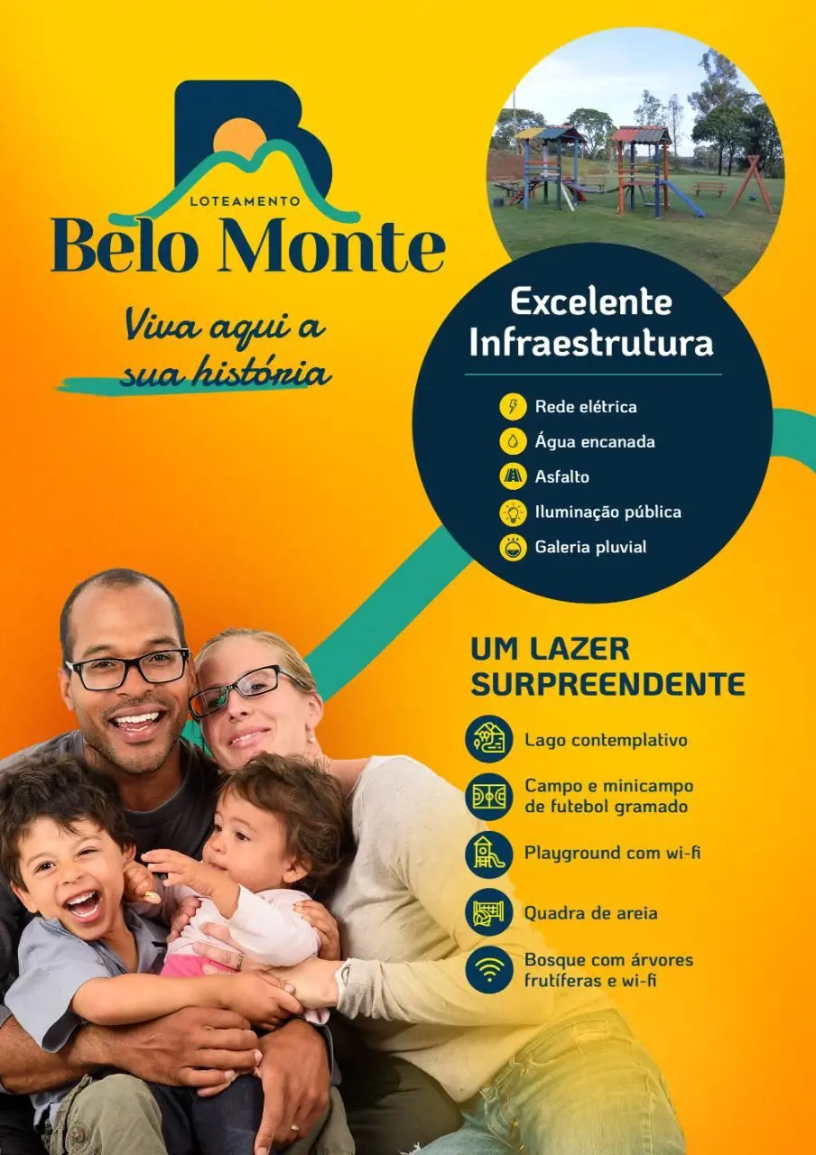 Loteamento Belo Monte pertinho do independência mansões são lotes com metragem a...