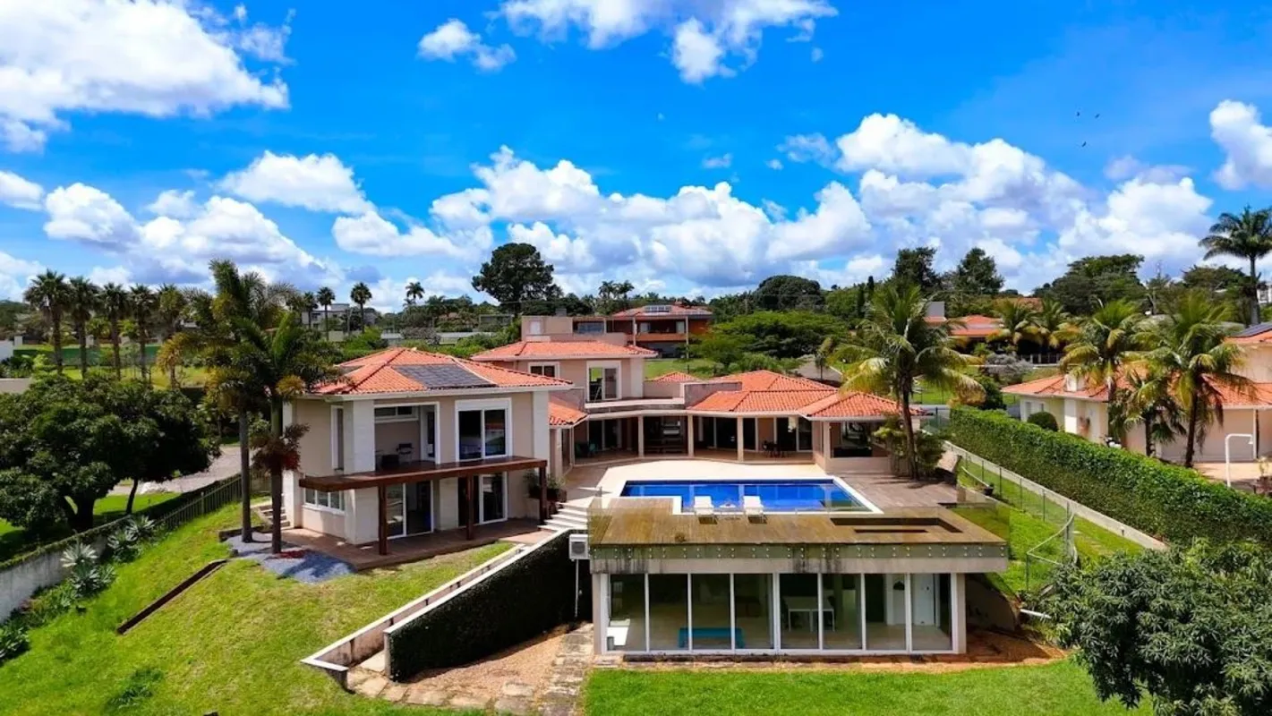 Locação - SMDB Quadra 21 - Casa em Condomínio com Vista para o Lago ParanoáArqui...