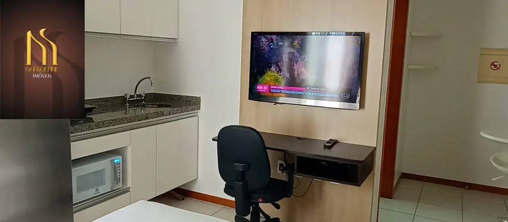 FLAT/APART HOTEL BIARRITZ - COM GELADEIRA Flat 01 ambiente, 22M2, 9º andar, ar c...