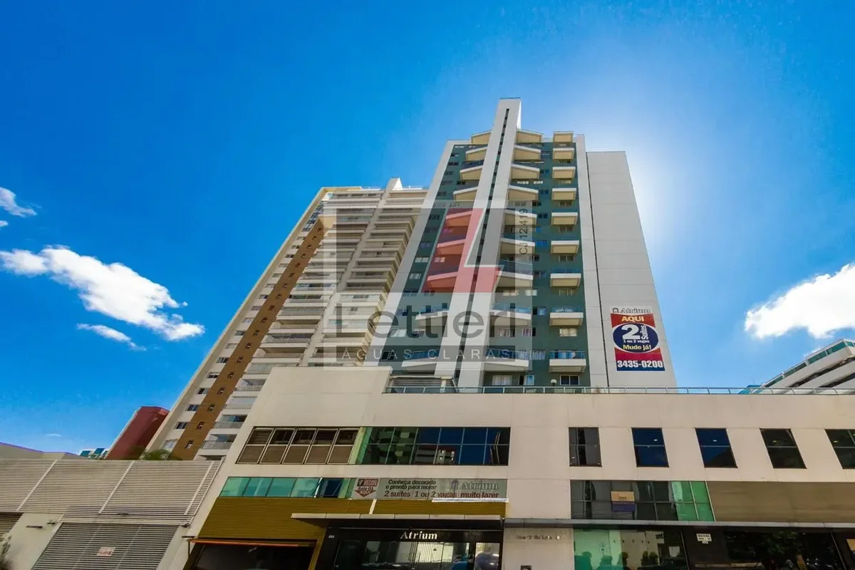 Lettieri aluga apartamento no Res. Atrium, próximo ao Shopping de Águas Claras:A...