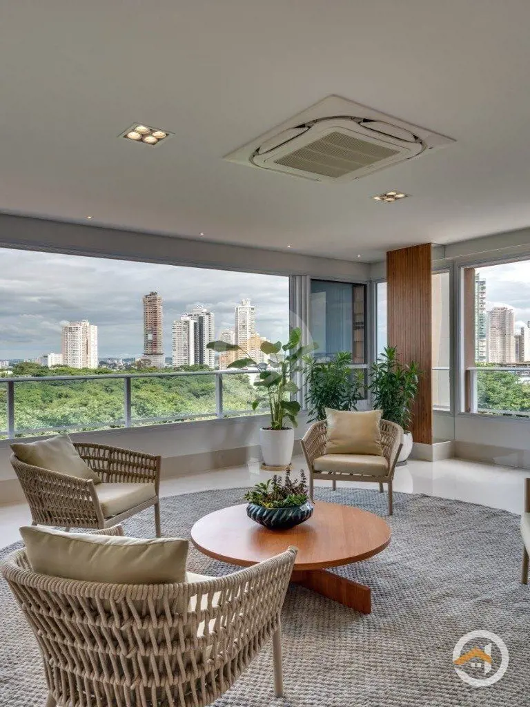 Apartamento com 4 quartos, sendo 4 suítes, mobiliado e decorado, no Setor Bueno,...