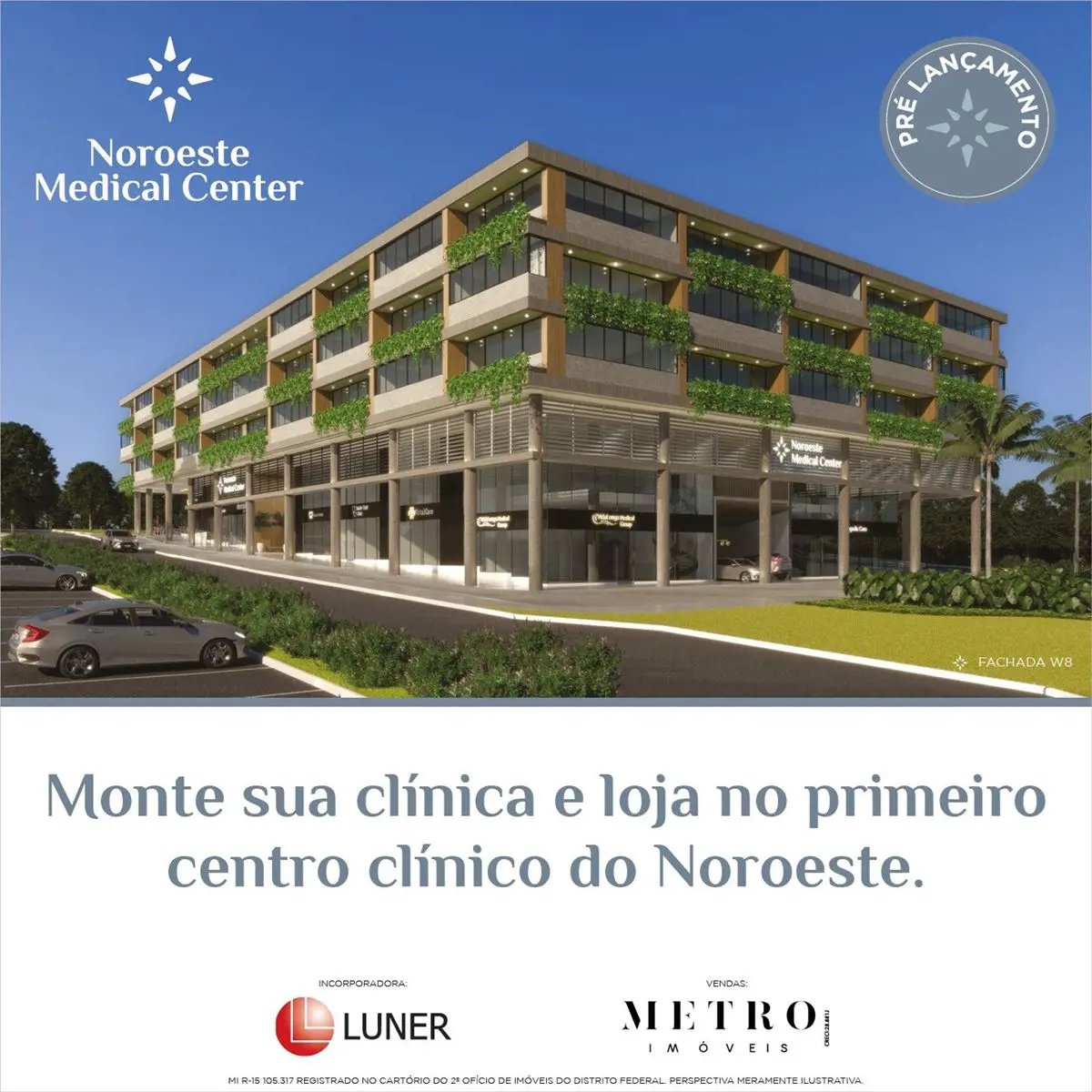 Traga sua clínica para o bairro mais promissor de Brasília!Apenas 66 clínicas de...